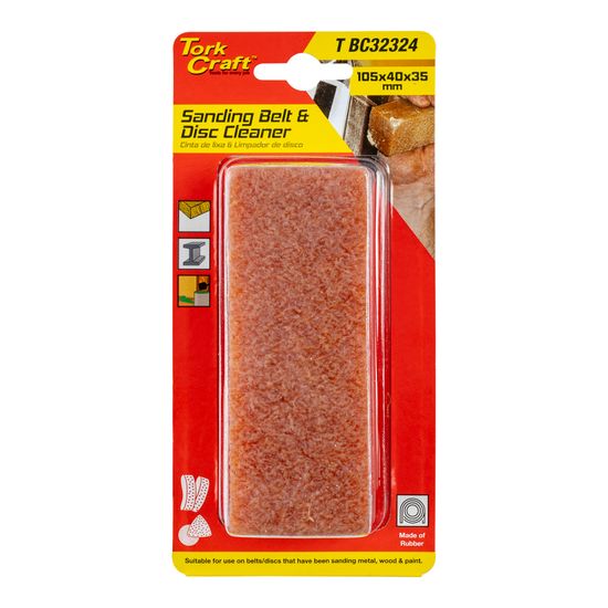 TORK CRAFT Sanding Belt Cleaner 105mmx40mmx35mm Carded